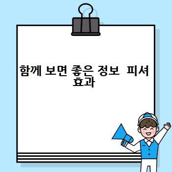 함께 보면 좋은 정보  피셔 효과