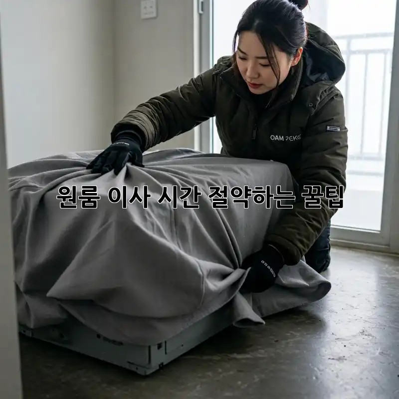 원룸 이사, 시간 절약하는 꿀팁!
