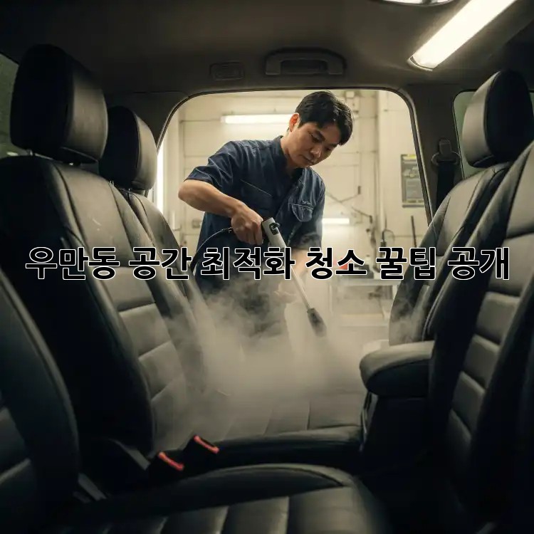 우만동🏡 공간 최적화 청소🧹 꿀팁 공개! ✨