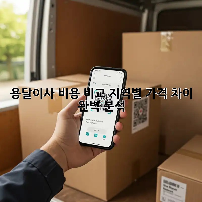 용달이사 비용 비교: 지역별 가격 차이 완벽 분석!